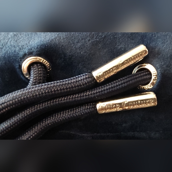 Juicy Couture Regal Blue Velour Bling Tracksuit Jogger Pants Size Large - Picture 5 of 8